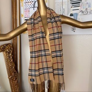 German Check Print Scarf